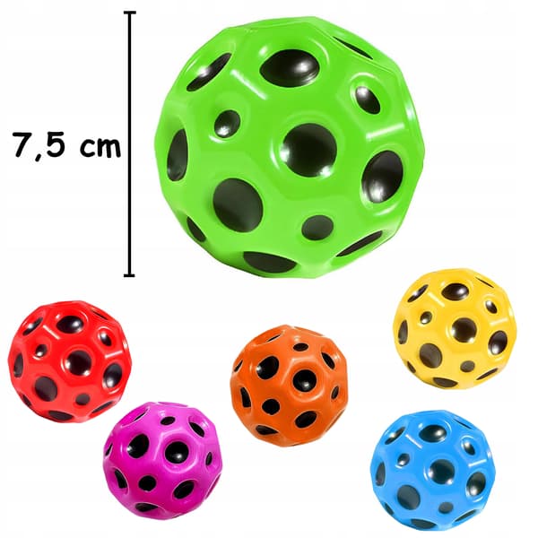 Galaxboll springende meteor rumkugle papir