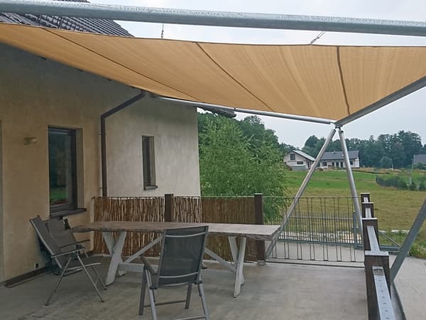 HDPE 4x4 sandskyggesejl