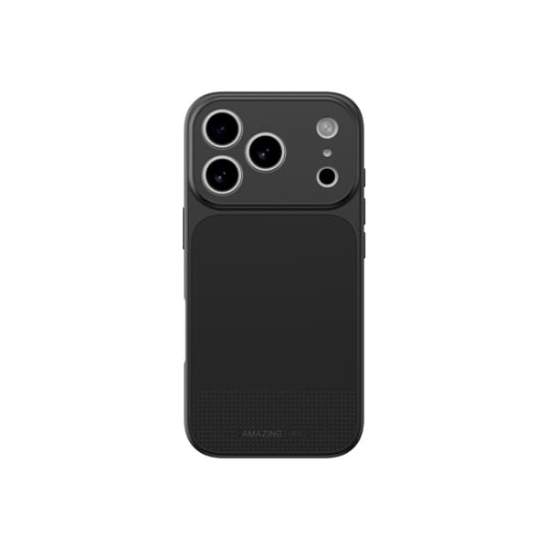 iPhone 17 Pro Max Minimal Mag Fuldt Beskyttende Etui - Sort