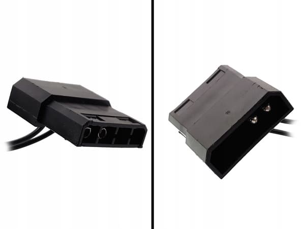Akyga AW-14A-BL systemfläkt 14cm svart Molex + 3-pin