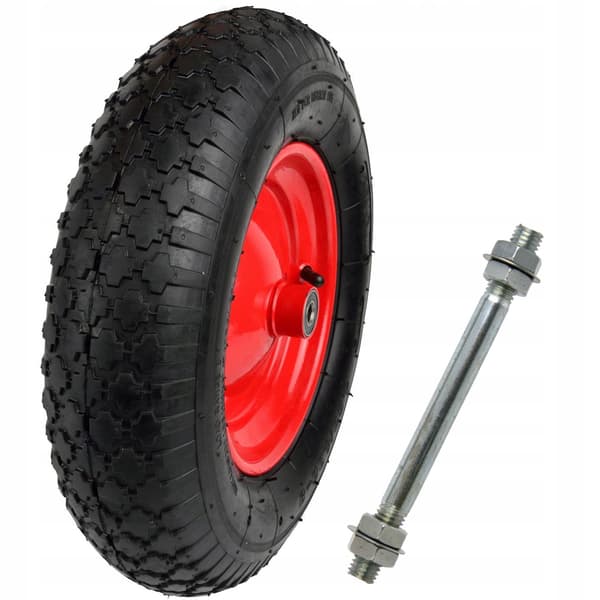 Kottikärrypyörä, kärrypyörä GEKO 4.80/4.00-8 2PR + 12 mm akseli