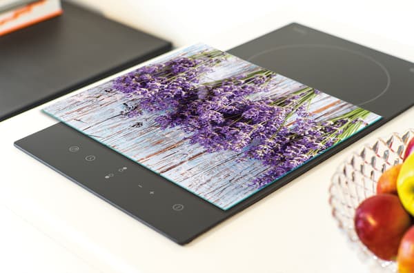 GLASSKÆREBRÆT 30x22 LAVENDEL