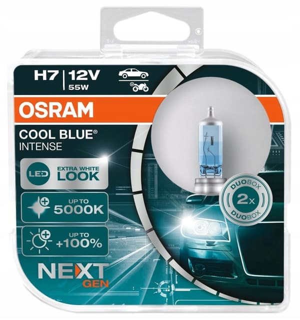 H7 OSRAM COOL BLUE INTENSIVE WHITE -POLTTIMOT