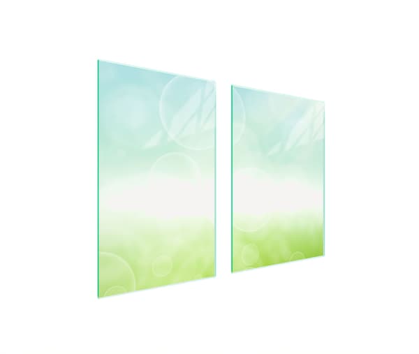 GLASSKYDDSPLATTA FÖR KÖK 65x52 DAISY