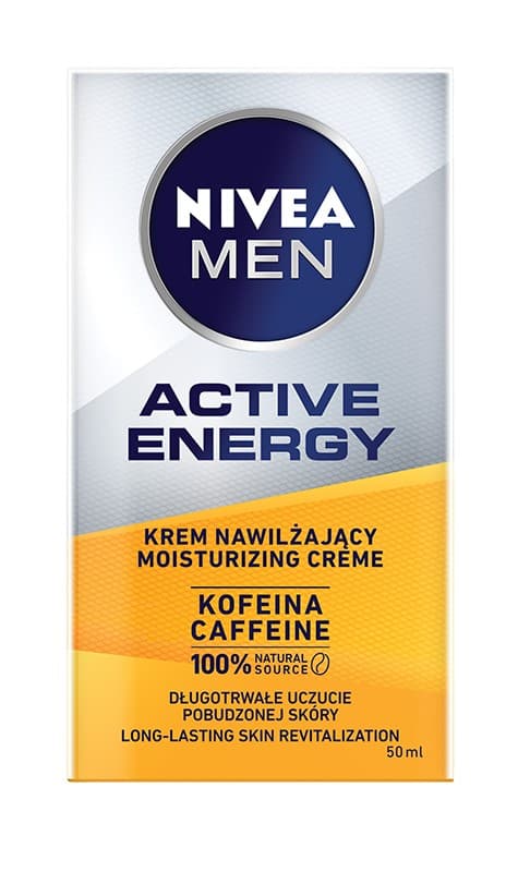 NIVEA MEN Active Energy återfuktande ansiktskräm 50 ml