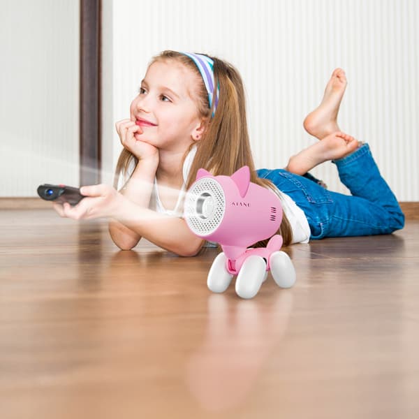 Kiano Alpha Barnprojektor Rosa
