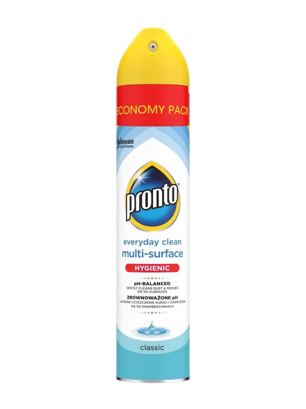 PRONTO Multi-Surface Dammspray för olika ytor Classic 300 ml