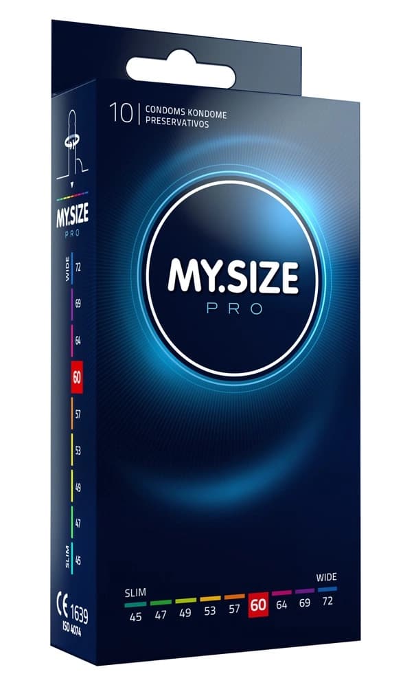 MYSIZE PRO Kondomit 60 mm 10 kpl
