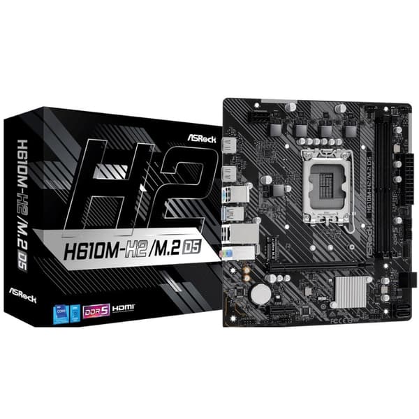 Asrock H610M-H2/M.2 D5 moderkort