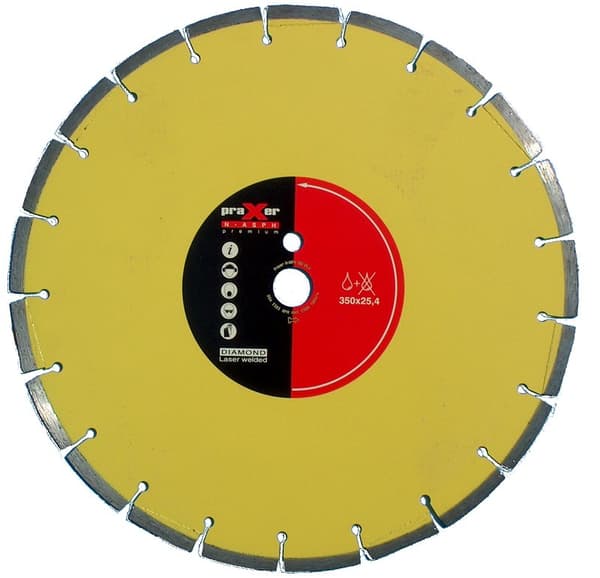 N-ASPH PREMIUM 400 mm PRAXER diamantskive