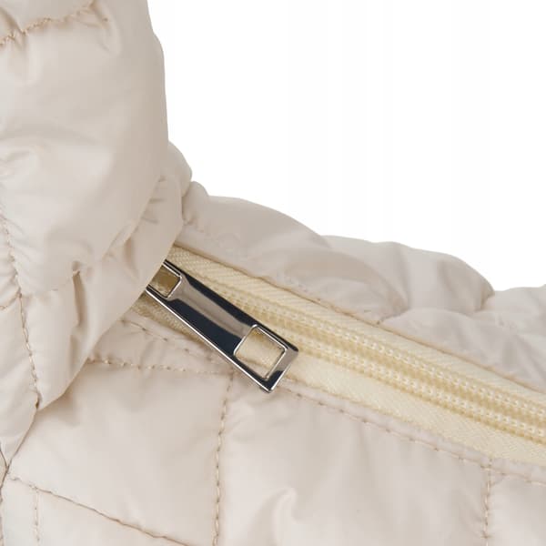 BTD-BK-01 ECRU Quilted Damväska CLOUDY
