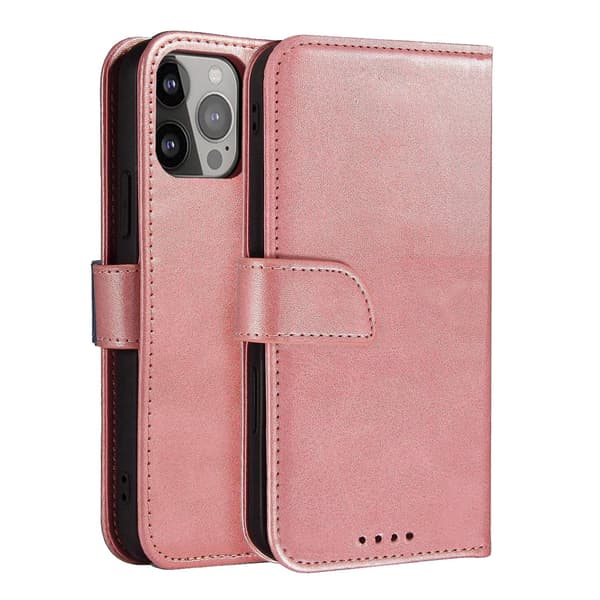 Samsung Galaxy S25 Magnetcover - Lyserød