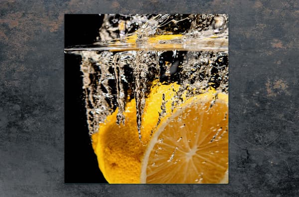 GLASSKYDDSPLÅT FÖR SPIS 50x52 CITRON
