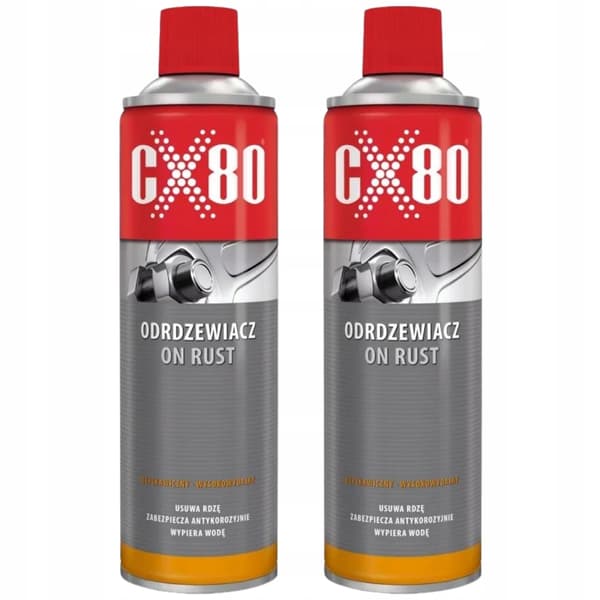 CX80 ON RUST rustbeskyttelsesspray til metalskruer 0,5x2