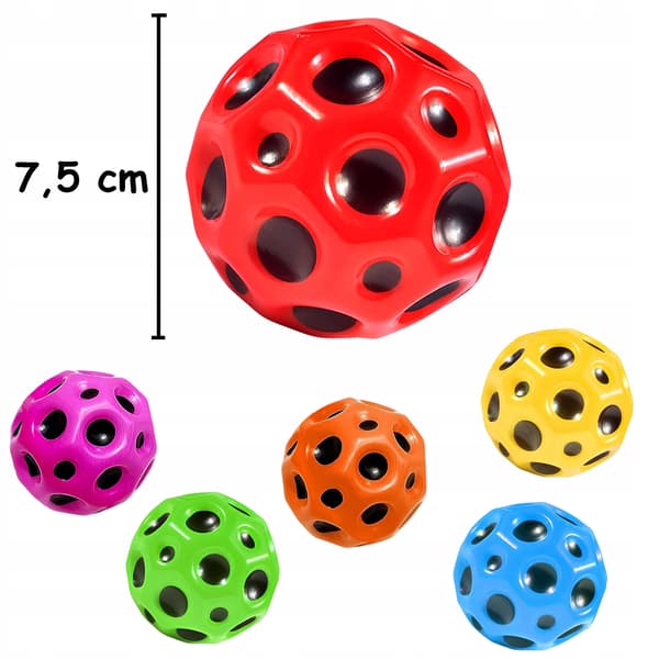 Galaxboll springende meteor rumkugle papir