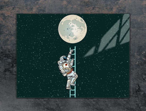 LASINEN SUOJALEVY LIEDELLE 70x52 MOON