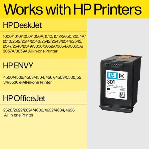 HP 301 trefärgad (CH562EE) bläckpatron, CMY