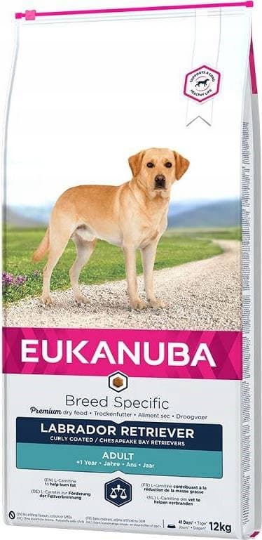 Eukanuba Breed Nutrition Labrador Retriever tørfoder til voksne hunde 12 kg