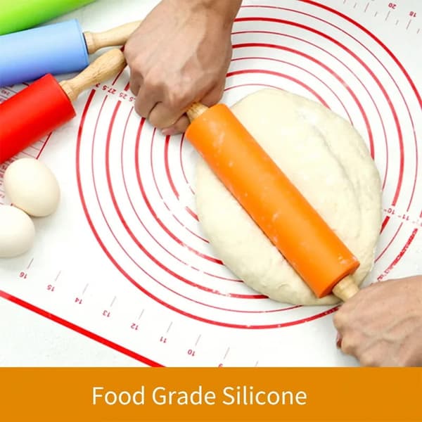 Non-stick silikonkavel GRÖN 38cm