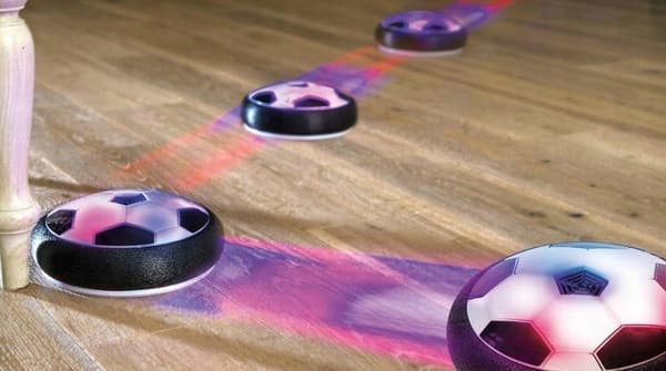 LUFTBOLD FLYVENDE FODBOLD Hoverbold LED-DIODER PUDE LYSER