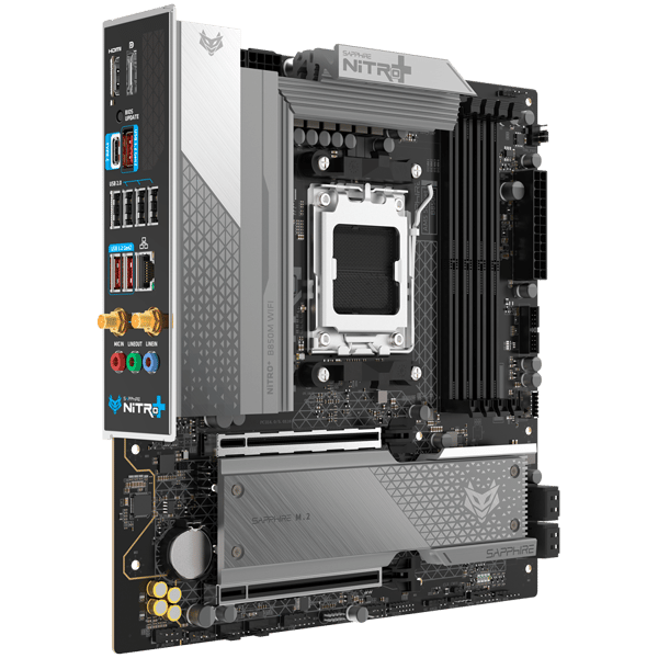 SAPPHIRE NITRO+ B850M mATX AM5 DDR5