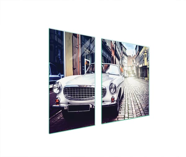 GLASBESKYTTELSESPLADE TIL KOMFUR 90x52 AUTO