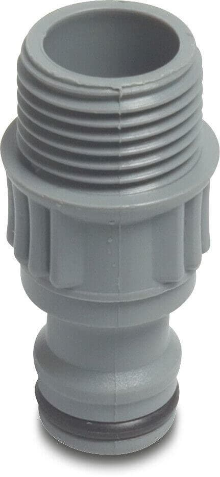Flotide PVC-U 3/4 GZ x han-klikforbindelse