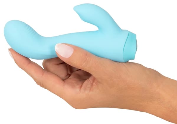 Cuties Mini Vibrator Med 10 Moduser 4G Blå