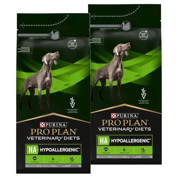Purina Pro Plan PPVD HA torrfoder för hundar 2x1,3 kg grönsaker