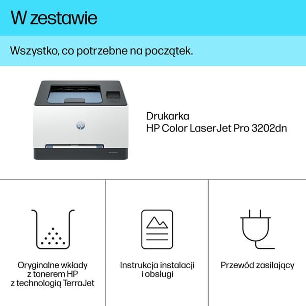 HP COLOR LASERJET PRO 3202dn-skrivare
