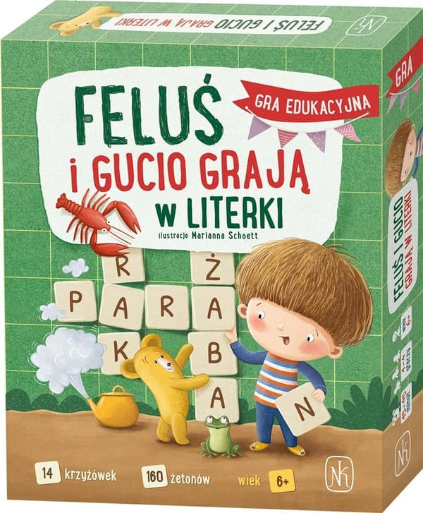 Feluś og Gucio leger bogstaver