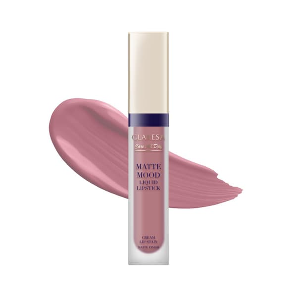 CLARESA Matte Mood Mat Flydende Læbestift 01 Joyful 7 ml