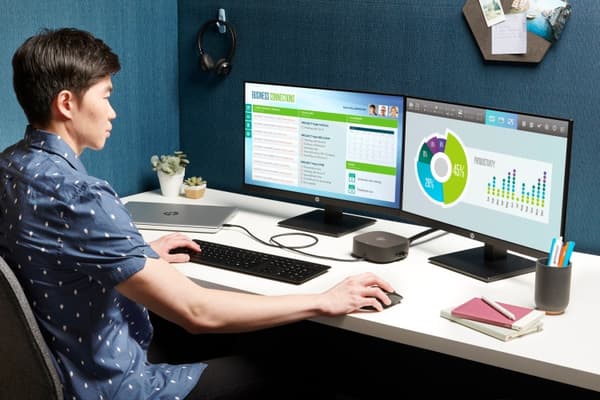 HP USB-C Dock G5 -telakointiasema (5TW10AA), musta