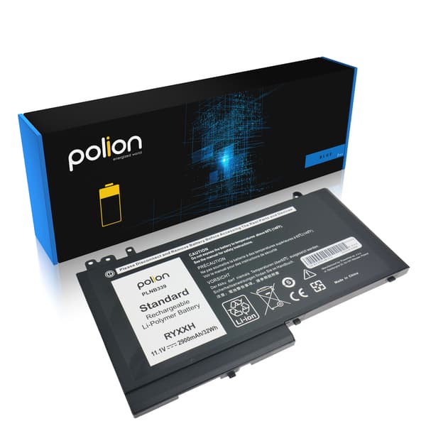 Dell RYXXH Latitude E5250 E5450 E5550 laptopbatteri 2900mAh
