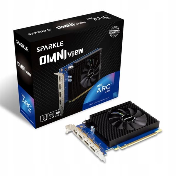 SPARKLE Intel Arc A310 Omni View 4GB grafikkort