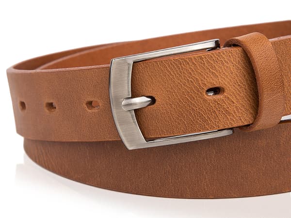LIC30-0 CAMEL 120 Läderbälte REGULAR +CERTIFIKAT