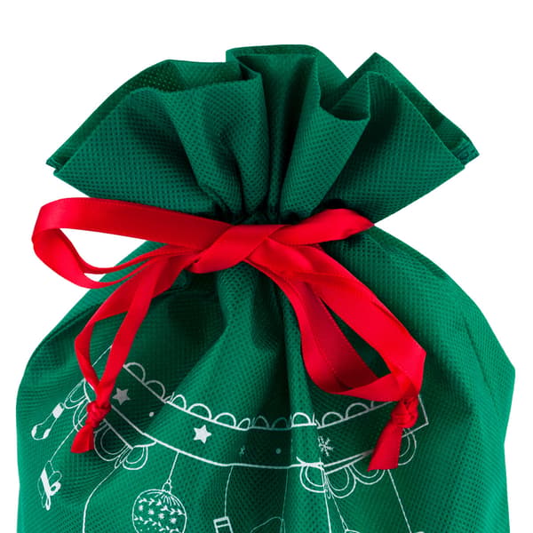 TG61382-1 JULPRESENTPÅSE PRESENTPÅSE ECO-FÖRPACKNING GRÖN