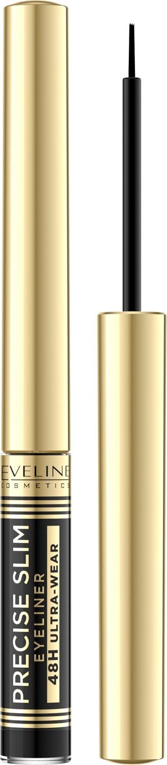 EVELINE Precise Slim Eyeliner - 24 timer vandfast 2,8 ml