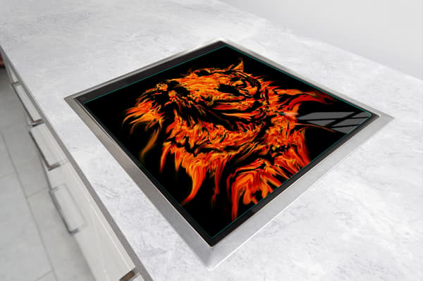 LASINEN SUOJALEVY LIEDELLE 50x52 TIGER