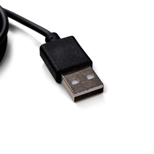 Magnetisk oplader til Garmin Smartwatch med USB-A - Sort