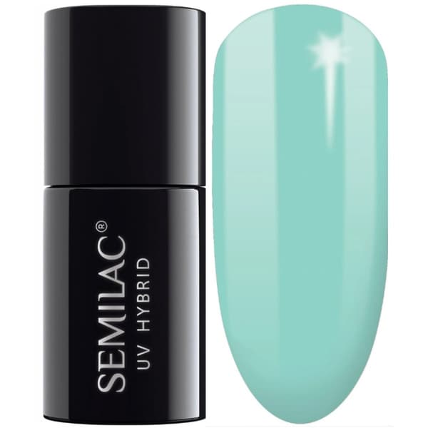 SEMILAC Hybrid Nagellack 022 Mint - 7 ml