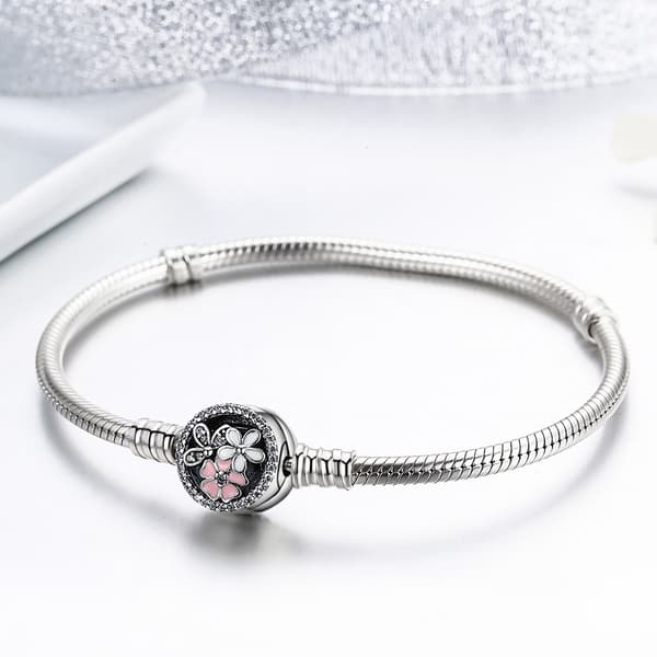 Pulsera Modular Pandora FLORES 23 cm