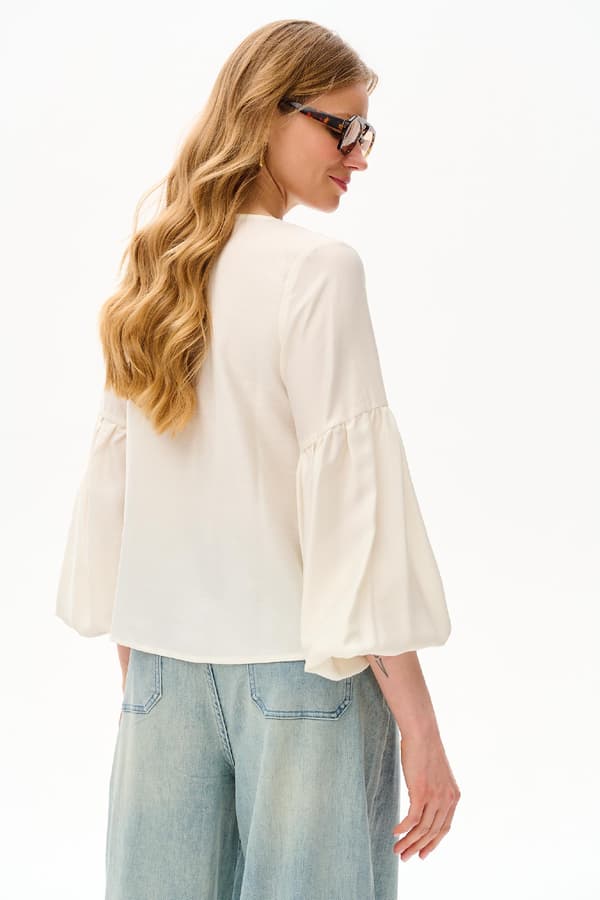 Ata Ecru Damebluse Ata Ecru Damebluse 42