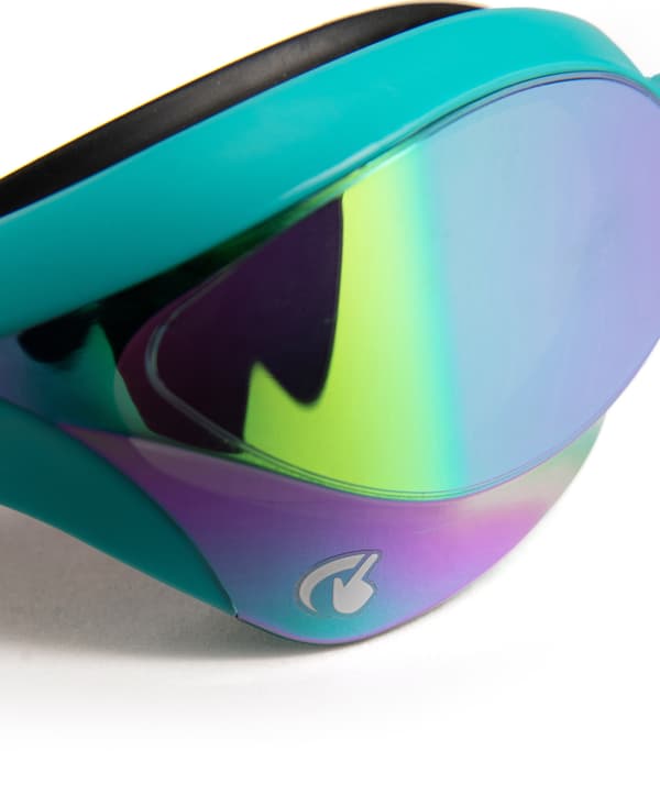 Arena COBRA ULTRA SWIPE MIRROR EMERALD-PEACOCK -ajolasit