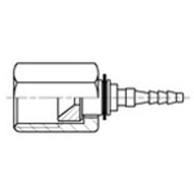 Nippel för mätslang DN02 DKJ 7/16" UNF