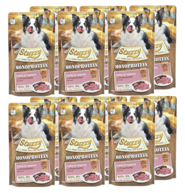 Våtfoder för hundar STUZZY G-F Monoprotein Skinka FLÄSK 12x150g