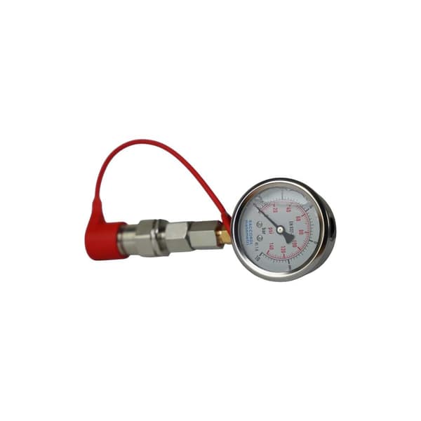 Mätsats, manometer 0-10 bar, snabbkoppling