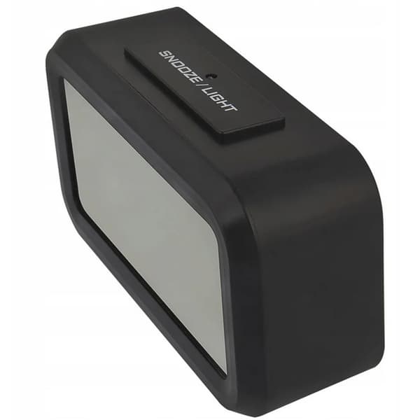 Elektronisk klocka, LED-väckarklocka, digital termometer, datum, bakgrundsbelyst larm