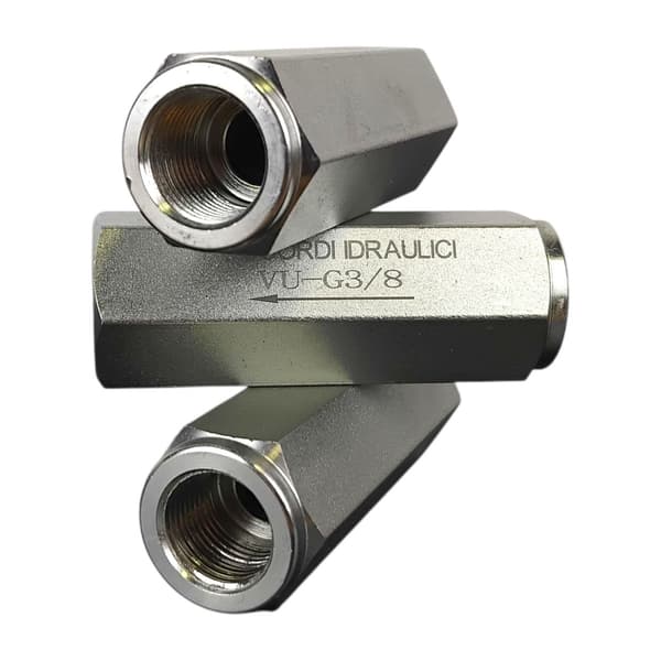 VU BSP backventil 3/8" invändig gänga