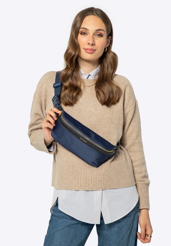 Wittchen Dammidjeväska i Nylon Marinblå